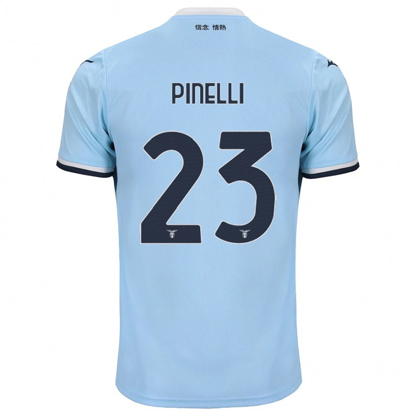 Danxen Kinder Pietro Pinelli #23 Blau Heimtrikot Trikot 2024/25 T-Shirt Schweiz