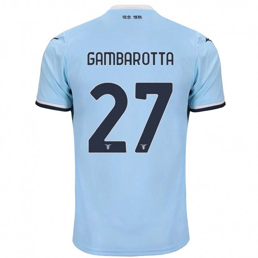 Danxen Kinder Margot Gambarotta #27 Blau Heimtrikot Trikot 2024/25 T-Shirt Schweiz