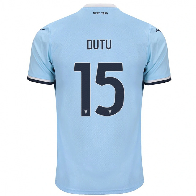 Danxen Kinder Matteo Dutu #15 Blau Heimtrikot Trikot 2024/25 T-Shirt Schweiz