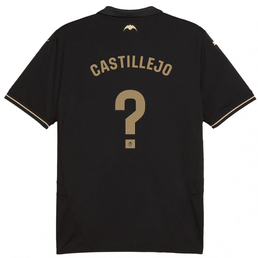 Danxen Kinder Samu Castillejo #0 Schwarz Auswärtstrikot Trikot 2024/25 T-Shirt Schweiz