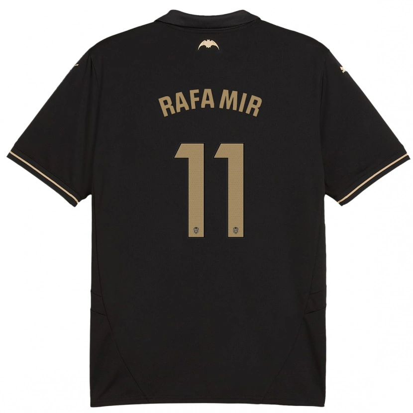 Danxen Kinder Rafa Mir #11 Schwarz Auswärtstrikot Trikot 2024/25 T-Shirt Schweiz