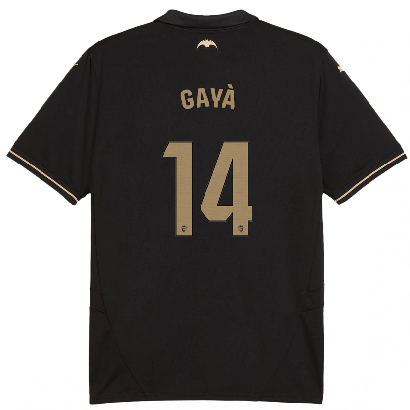 Danxen Kinder José Gayà #14 Schwarz Auswärtstrikot Trikot 2024/25 T-Shirt Schweiz