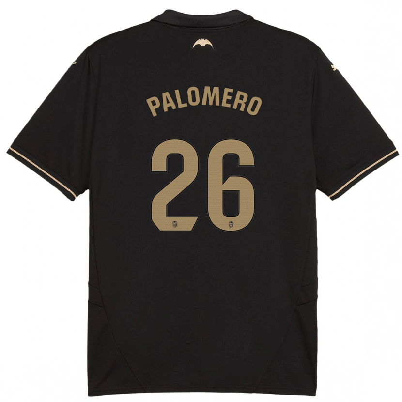 Danxen Kinder Marc Palomero #26 Schwarz Auswärtstrikot Trikot 2024/25 T-Shirt Schweiz