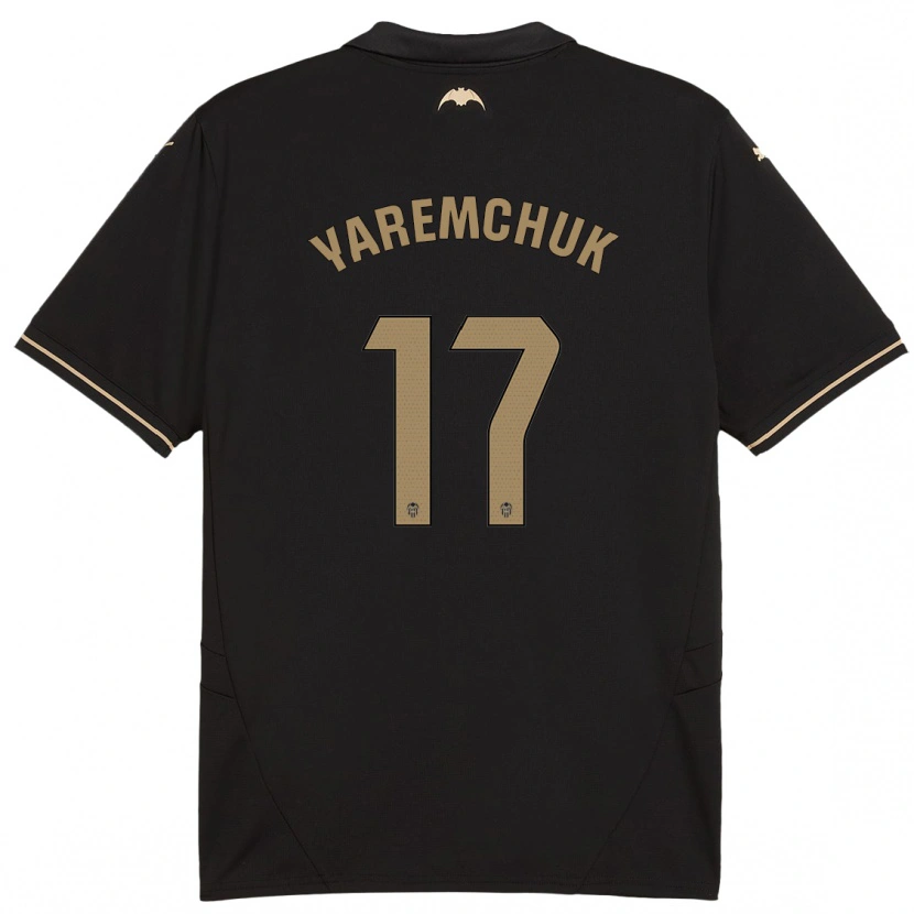 Danxen Kinder Roman Yaremchuk #17 Schwarz Auswärtstrikot Trikot 2024/25 T-Shirt Schweiz