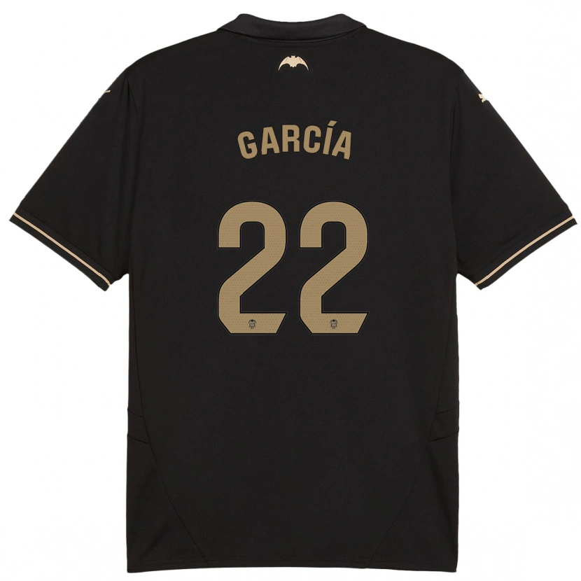 Danxen Kinder Azael García #22 Schwarz Auswärtstrikot Trikot 2024/25 T-Shirt Schweiz