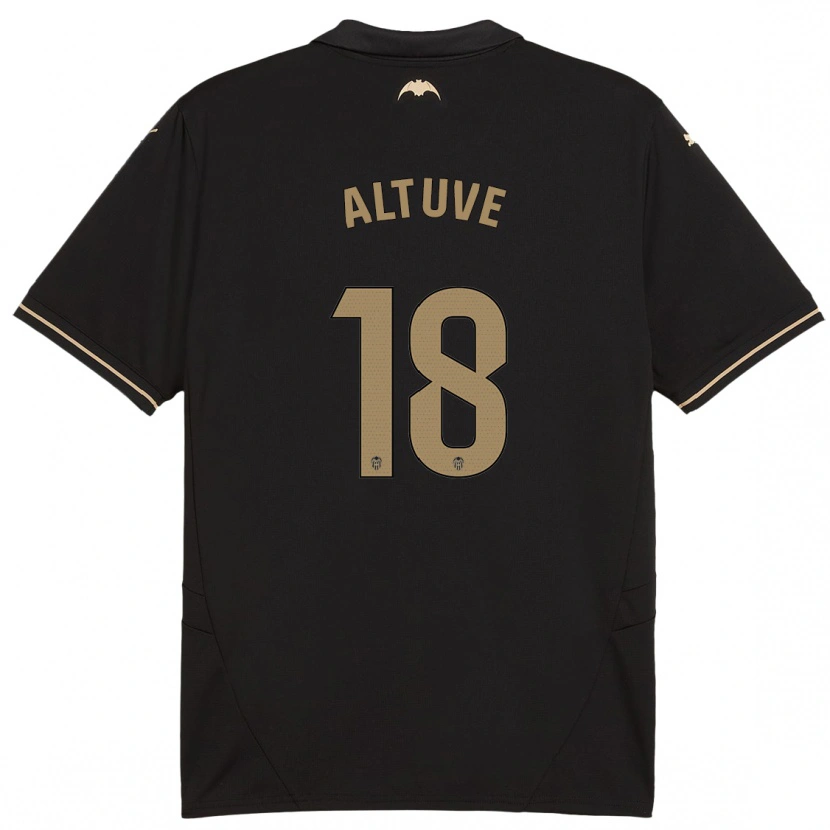 Danxen Kinder Oriana Altuve #18 Schwarz Auswärtstrikot Trikot 2024/25 T-Shirt Schweiz