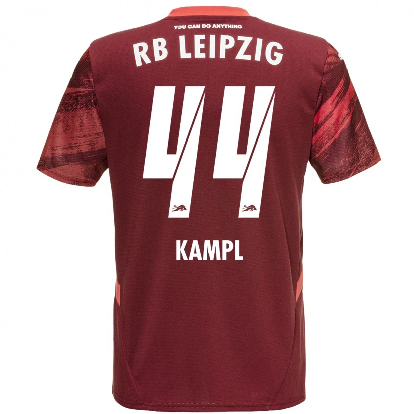 Danxen Kinder Kevin Kampl #44 Burgunderrot Auswärtstrikot Trikot 2024/25 T-Shirt Schweiz