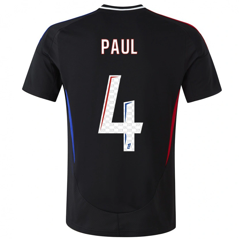 Danxen Kinder Paul Akouokou #4 Schwarz Auswärtstrikot Trikot 2024/25 T-Shirt Schweiz