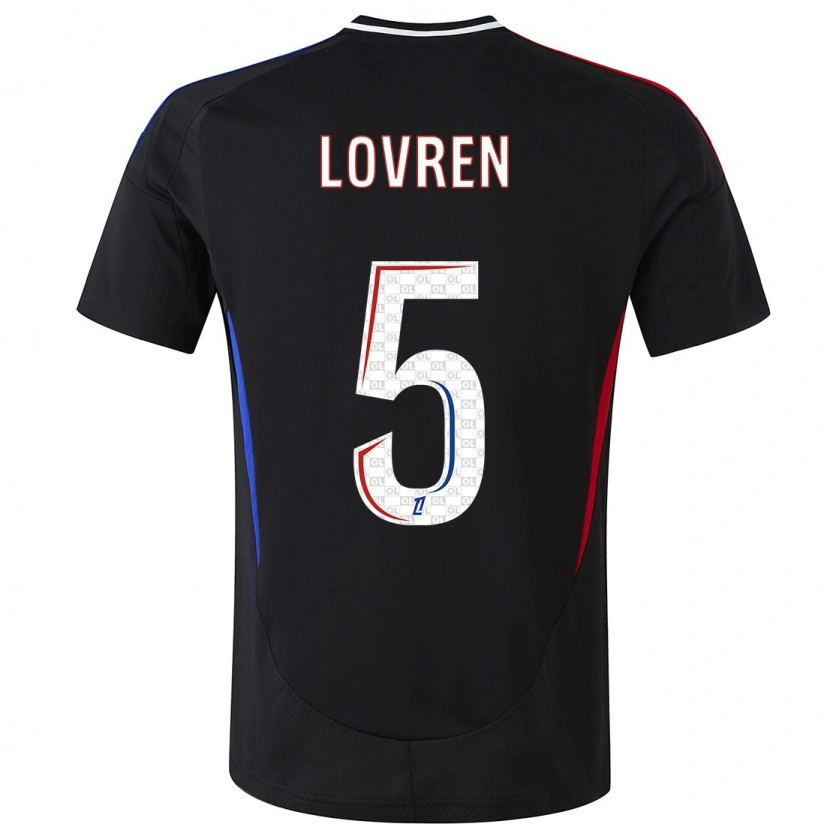 Danxen Kinder Dejan Lovren #5 Schwarz Auswärtstrikot Trikot 2024/25 T-Shirt Schweiz