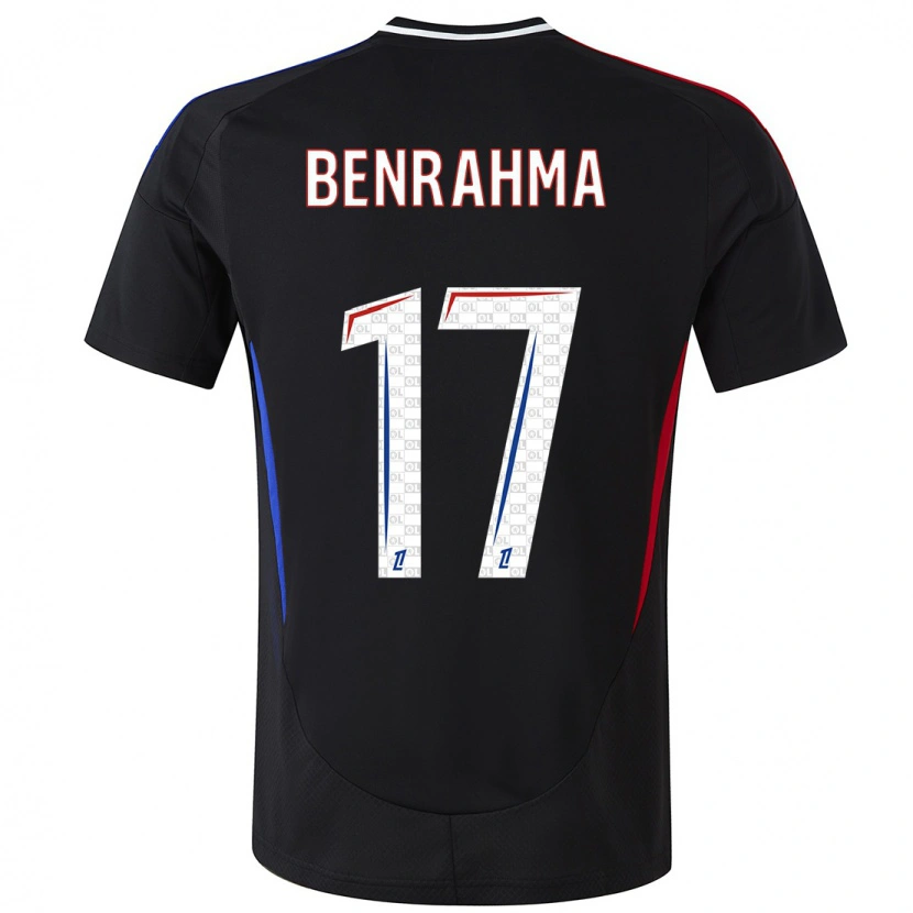 Danxen Kinder Saïd Benrahma #17 Schwarz Auswärtstrikot Trikot 2024/25 T-Shirt Schweiz