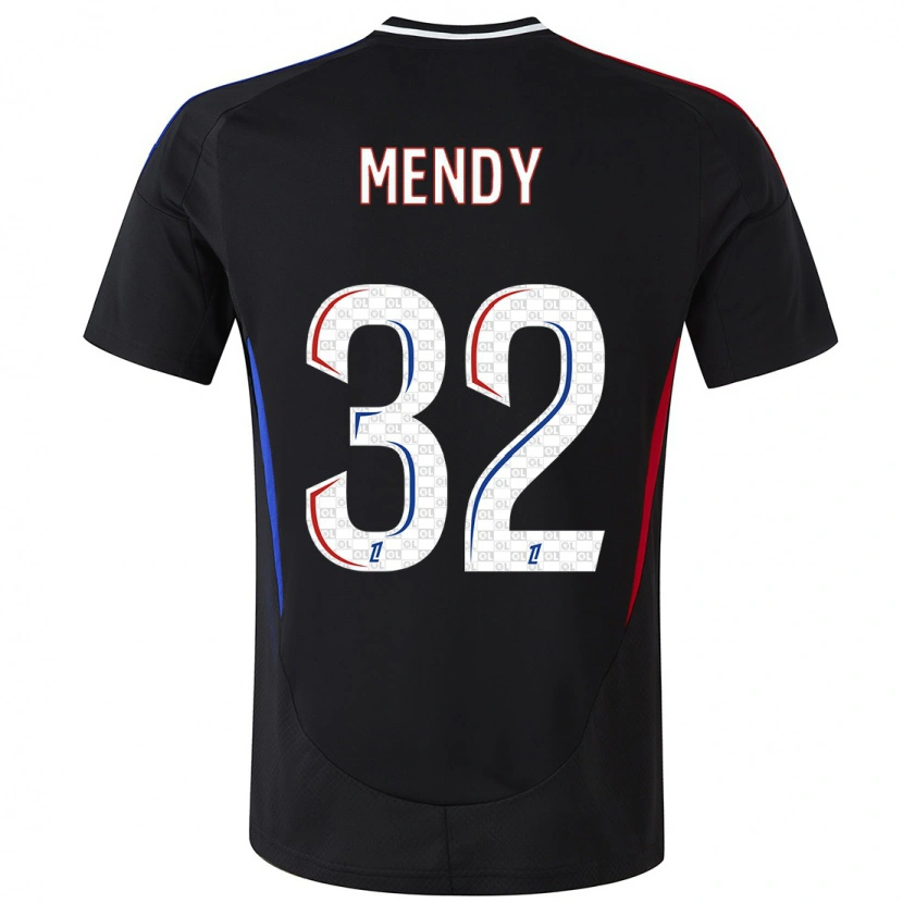 Danxen Kinder Maeline Mendy #32 Schwarz Auswärtstrikot Trikot 2024/25 T-Shirt Schweiz