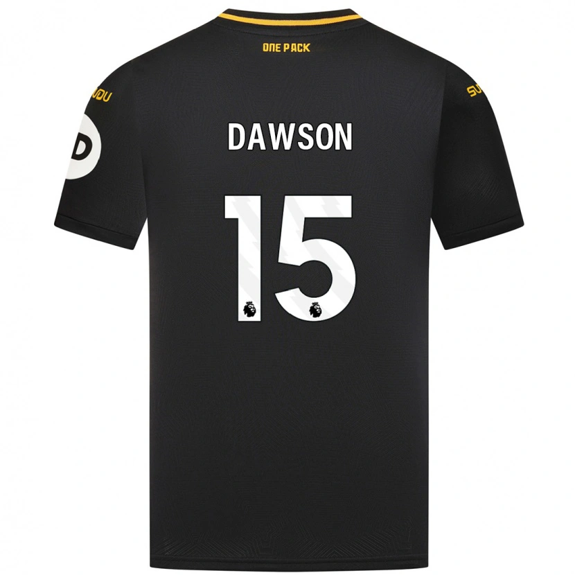 Danxen Kinder Craig Dawson #15 Schwarz Auswärtstrikot Trikot 2024/25 T-Shirt Schweiz