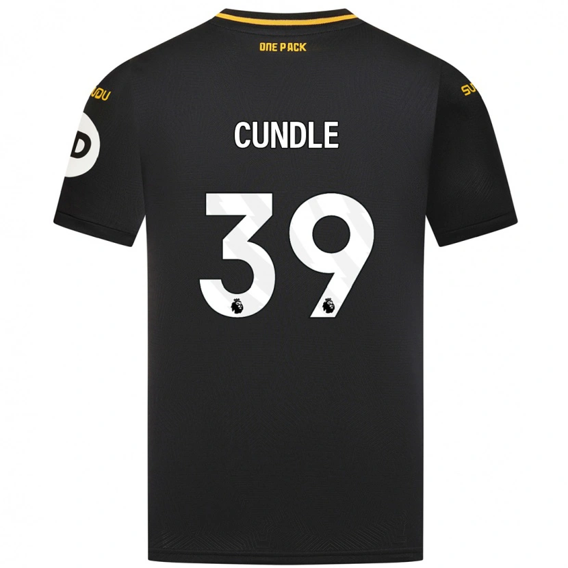 Danxen Kinder Luke Cundle #39 Schwarz Auswärtstrikot Trikot 2024/25 T-Shirt Schweiz