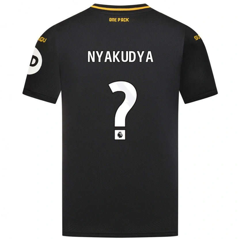 Danxen Kinder Joshua Nyakudya #0 Schwarz Auswärtstrikot Trikot 2024/25 T-Shirt Schweiz