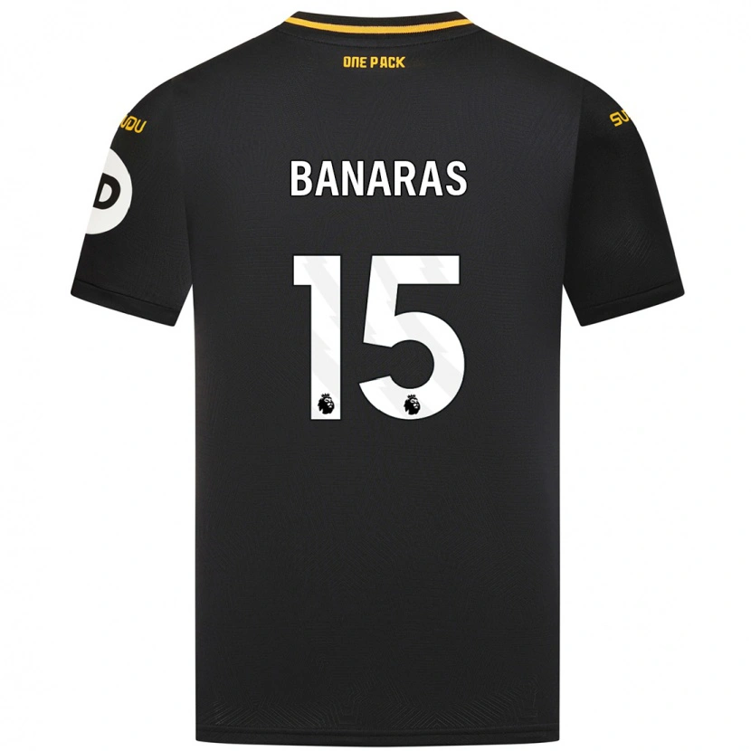 Danxen Kinder Layla Banaras #15 Schwarz Auswärtstrikot Trikot 2024/25 T-Shirt Schweiz