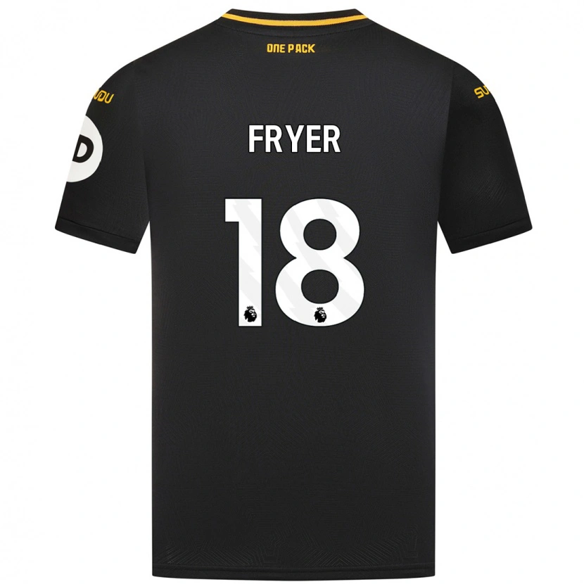 Danxen Kinder Hannah Fryer #18 Schwarz Auswärtstrikot Trikot 2024/25 T-Shirt Schweiz