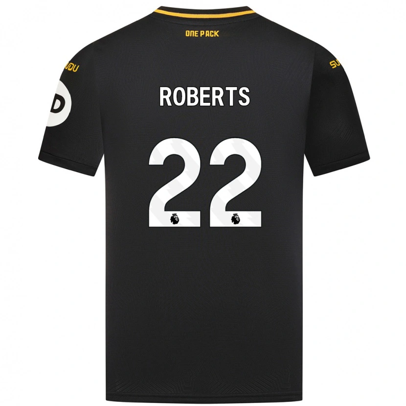 Danxen Kinder Beth Roberts #22 Schwarz Auswärtstrikot Trikot 2024/25 T-Shirt Schweiz