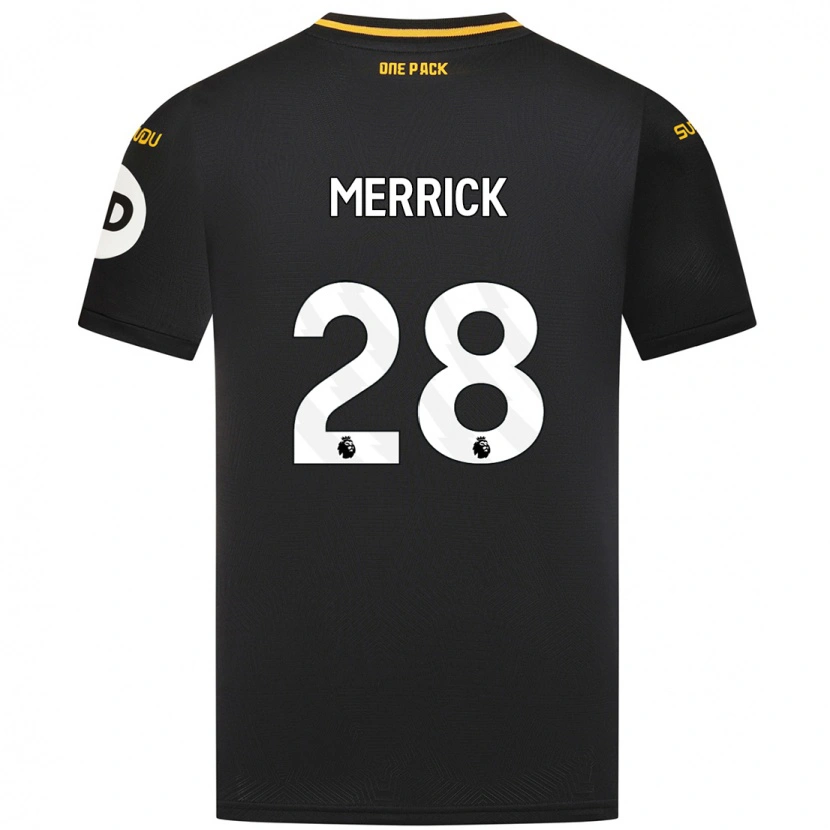 Danxen Kinder Beth Merrick #28 Schwarz Auswärtstrikot Trikot 2024/25 T-Shirt Schweiz