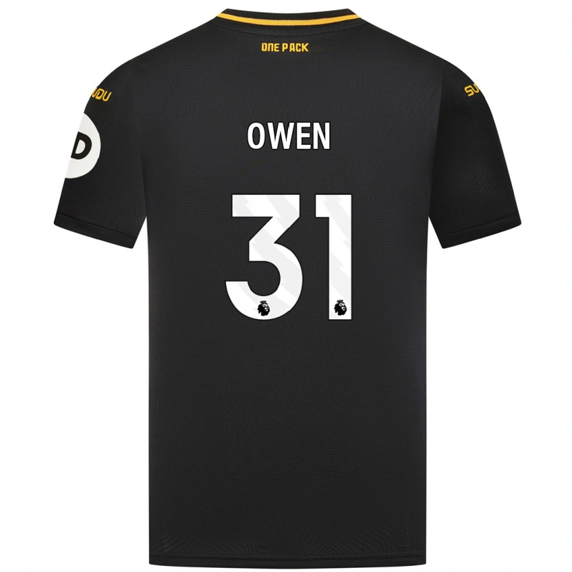 Danxen Kinder Skye Owen #31 Schwarz Auswärtstrikot Trikot 2024/25 T-Shirt Schweiz