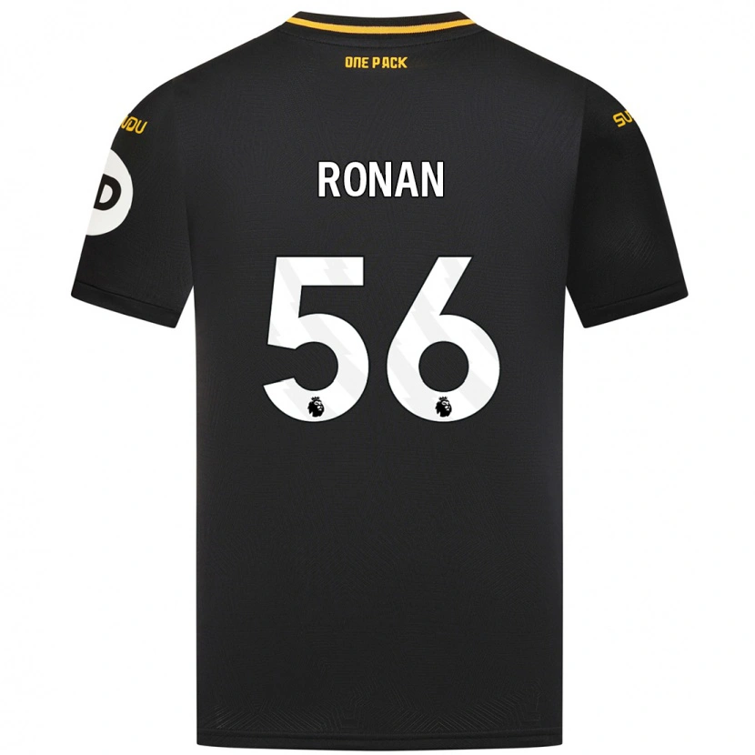 Danxen Kinder Connor Ronan #56 Schwarz Auswärtstrikot Trikot 2024/25 T-Shirt Schweiz