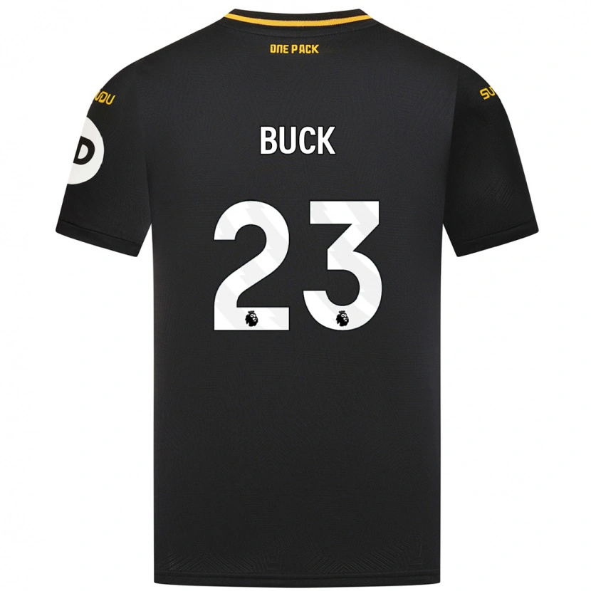 Danxen Kinder Alex Buck #23 Schwarz Auswärtstrikot Trikot 2024/25 T-Shirt Schweiz