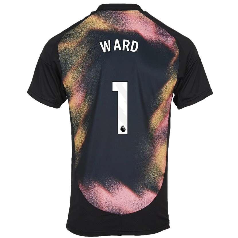 Danxen Kinder Danny Ward #1 Schwarz Weiß Auswärtstrikot Trikot 2024/25 T-Shirt Schweiz