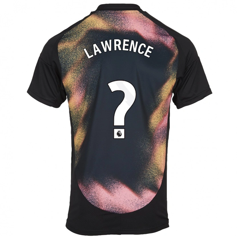 Danxen Kinder Will Lawrence #0 Schwarz Weiß Auswärtstrikot Trikot 2024/25 T-Shirt Schweiz