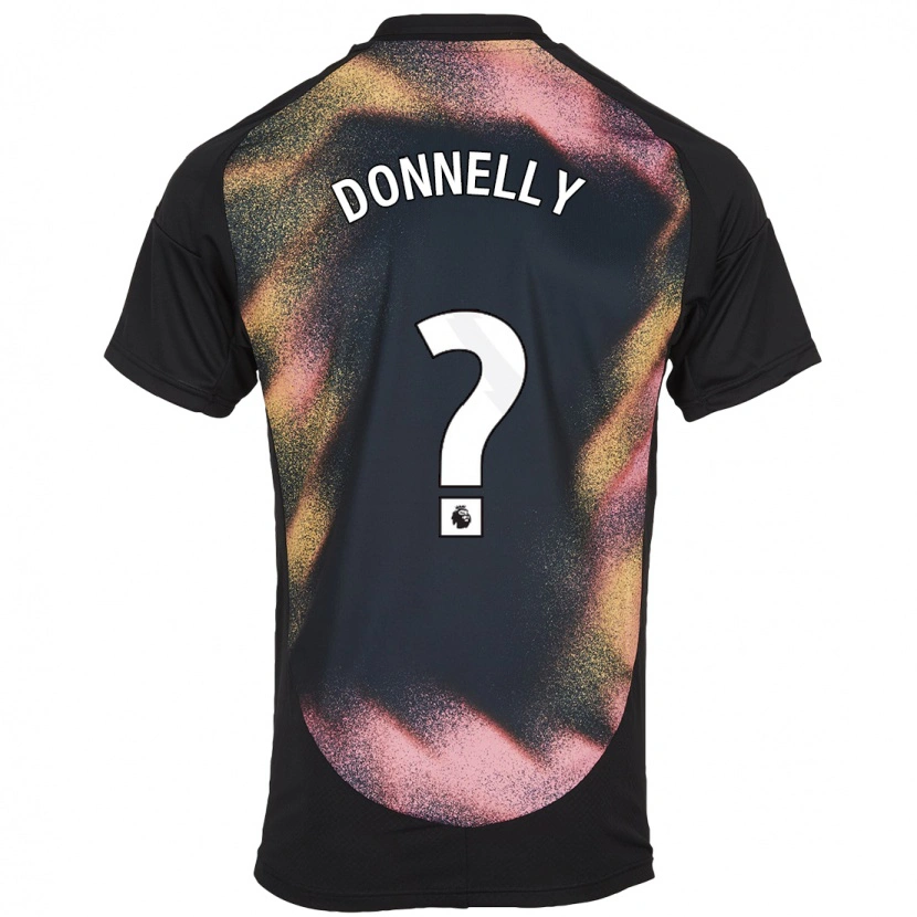 Danxen Kinder Ryan Donnelly #0 Schwarz Weiß Auswärtstrikot Trikot 2024/25 T-Shirt Schweiz