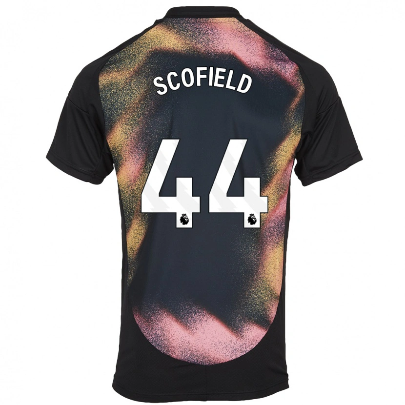 Danxen Kinder Connie Scofield #44 Schwarz Weiß Auswärtstrikot Trikot 2024/25 T-Shirt Schweiz