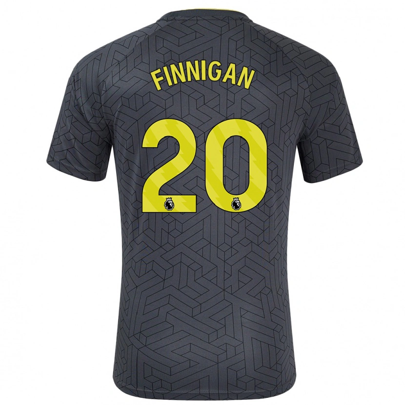 Danxen Kinder Megan Finnigan #20 Schwarz Gelb Auswärtstrikot Trikot 2024/25 T-Shirt Schweiz