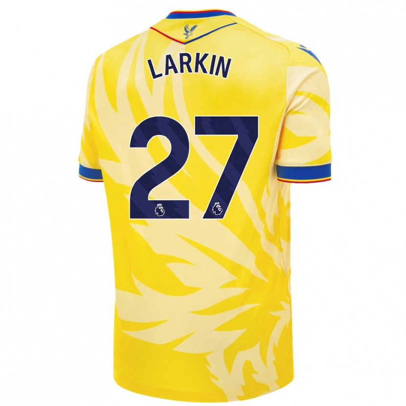 Danxen Kinder Abbie Larkin #27 Gelb Auswärtstrikot Trikot 2024/25 T-Shirt Schweiz