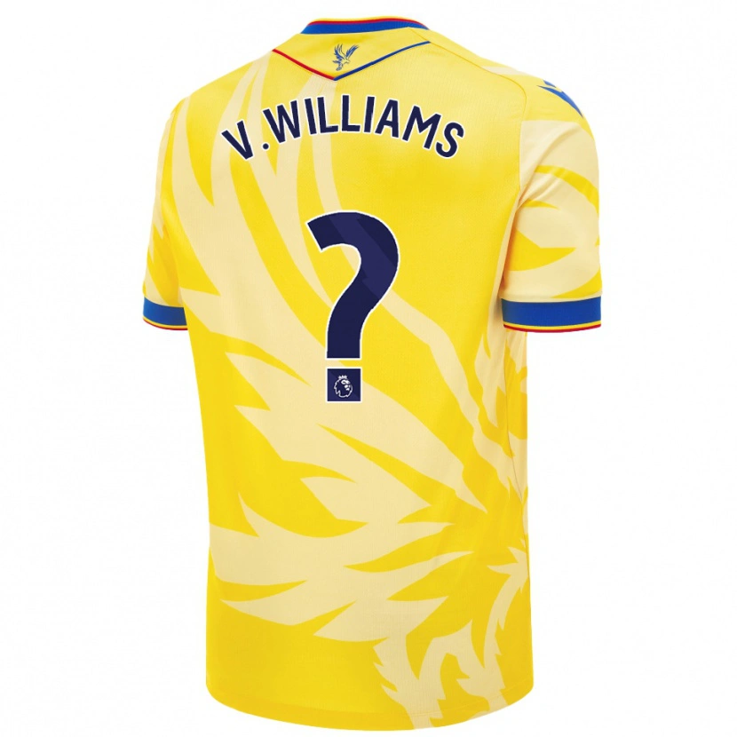 Danxen Kinder Vonnte Williams #0 Gelb Auswärtstrikot Trikot 2024/25 T-Shirt Schweiz