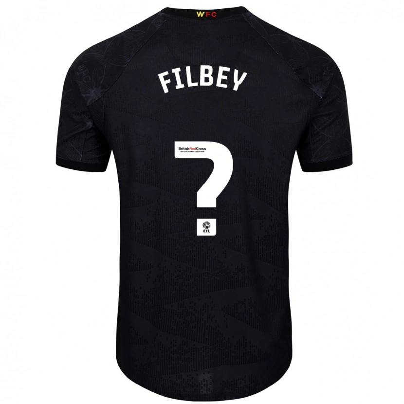 Danxen Kinder Anna Filbey #0 Schwarz Weiß Auswärtstrikot Trikot 2024/25 T-Shirt Schweiz