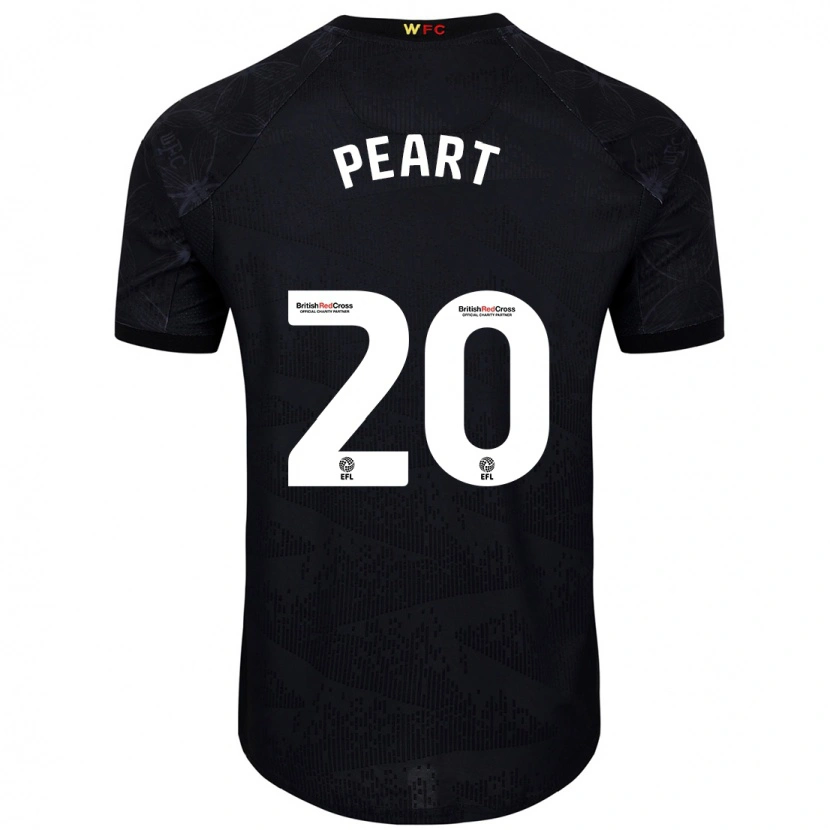 Danxen Kinder Kalani Peart #20 Schwarz Weiß Auswärtstrikot Trikot 2024/25 T-Shirt Schweiz