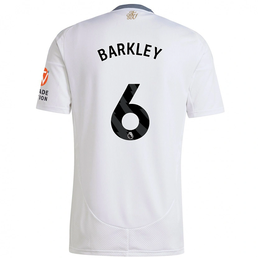 Danxen Kinder Ross Barkley #6 Weiß Auswärtstrikot Trikot 2024/25 T-Shirt Schweiz