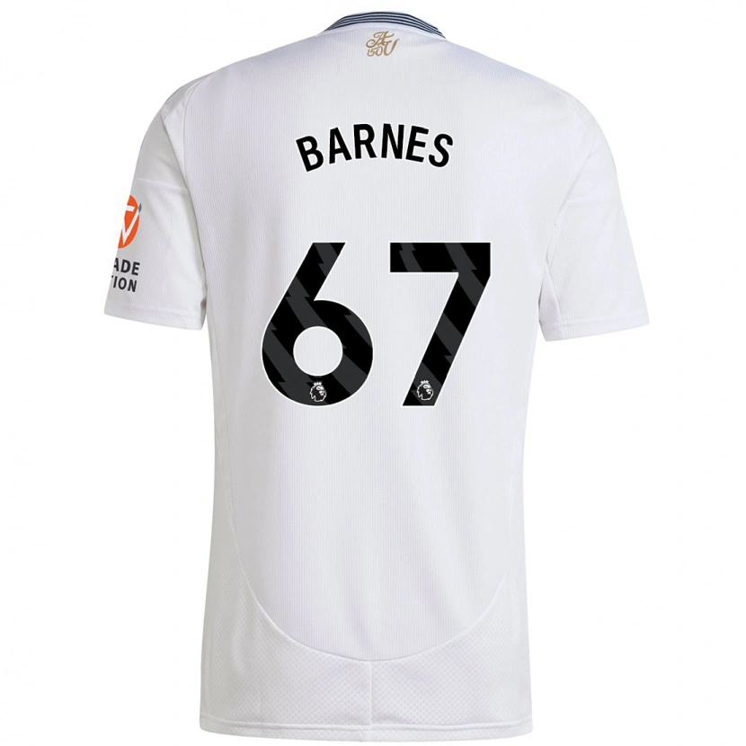 Danxen Kinder Mikell Barnes #67 Weiß Auswärtstrikot Trikot 2024/25 T-Shirt Schweiz