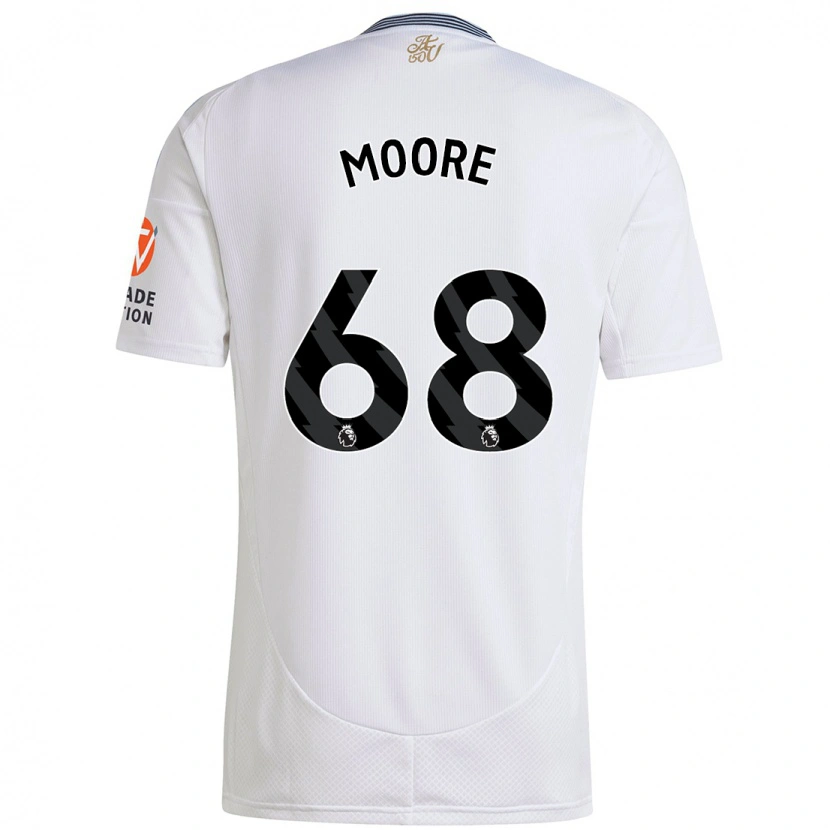 Danxen Kinder Kobei Moore #68 Weiß Auswärtstrikot Trikot 2024/25 T-Shirt Schweiz