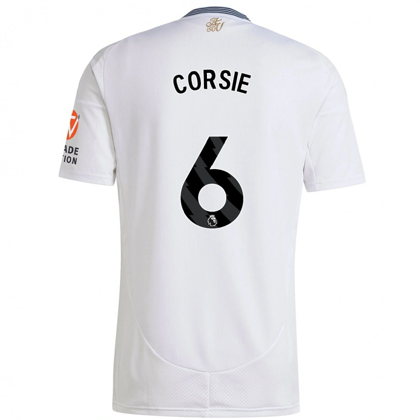 Danxen Kinder Rachel Corsie #6 Weiß Auswärtstrikot Trikot 2024/25 T-Shirt Schweiz