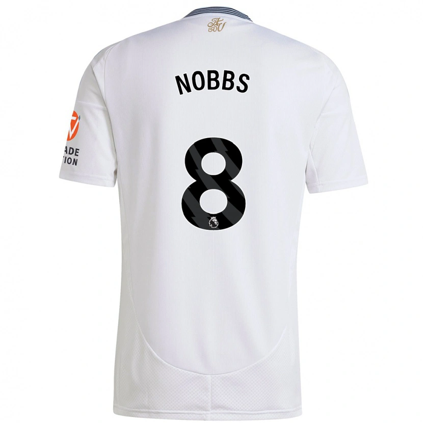 Danxen Kinder Jordan Nobbs #8 Weiß Auswärtstrikot Trikot 2024/25 T-Shirt Schweiz