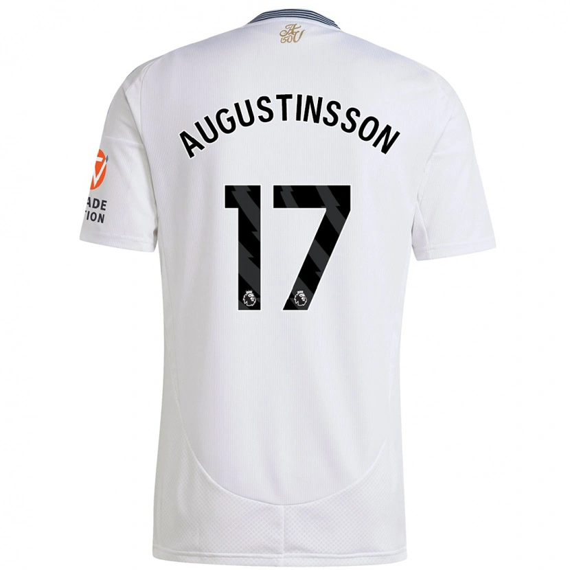 Danxen Kinder Ludwig Augustinsson #17 Weiß Auswärtstrikot Trikot 2024/25 T-Shirt Schweiz