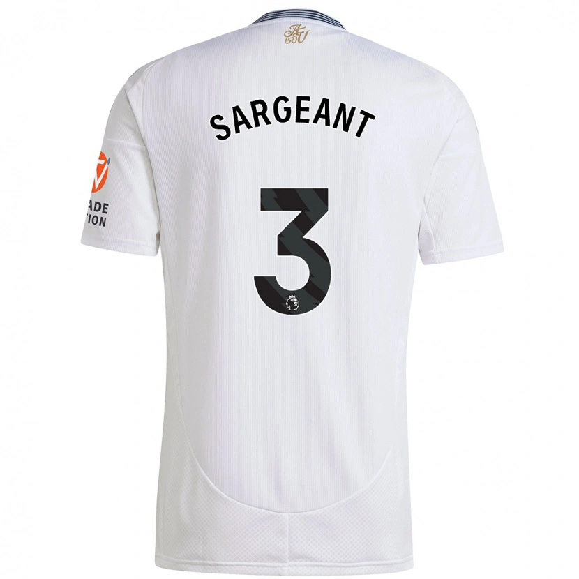 Danxen Kinder Meaghan Sargeant #3 Weiß Auswärtstrikot Trikot 2024/25 T-Shirt Schweiz