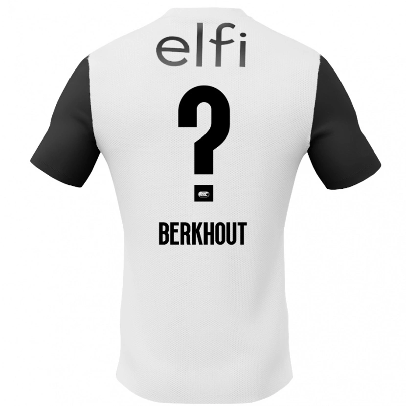 Danxen Kinder Jorn Berkhout #0 Weiß Schwarz Auswärtstrikot Trikot 2024/25 T-Shirt Schweiz