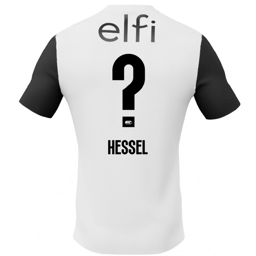 Danxen Kinder Hessel De Wit #0 Weiß Schwarz Auswärtstrikot Trikot 2024/25 T-Shirt Schweiz