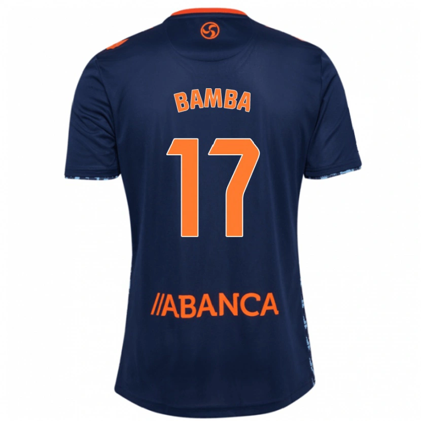 Danxen Kinder Jonathan Bamba #17 Marineblau Auswärtstrikot Trikot 2024/25 T-Shirt Schweiz