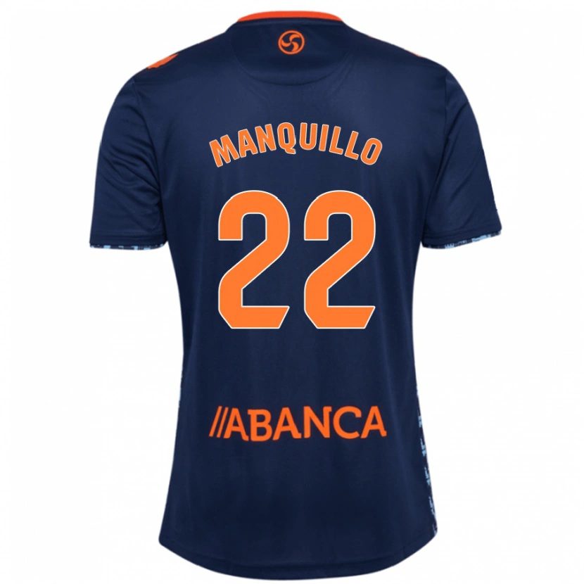 Danxen Kinder Javier Manquillo #22 Marineblau Auswärtstrikot Trikot 2024/25 T-Shirt Schweiz