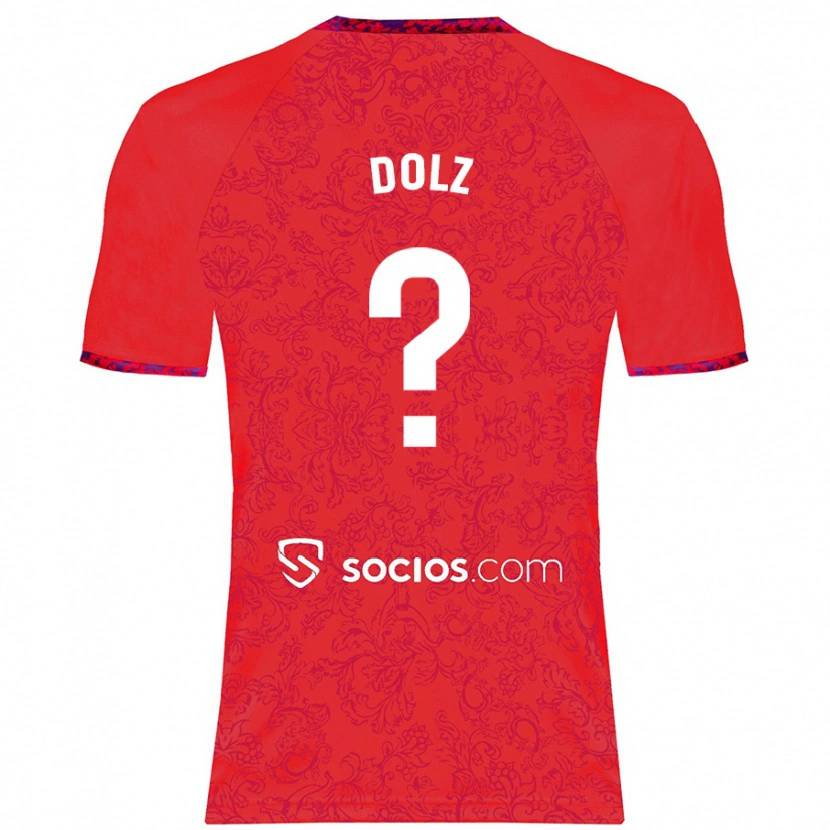 Danxen Kinder Marc Dolz #0 Rot Auswärtstrikot Trikot 2024/25 T-Shirt Schweiz