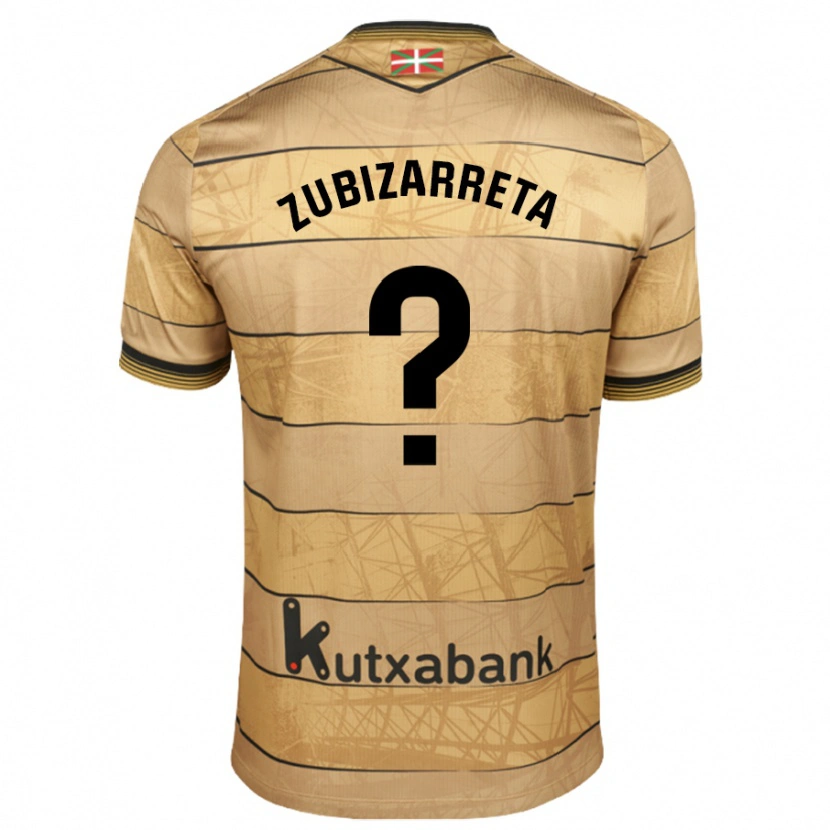 Danxen Kinder Pablo Zubizarreta #0 Braun Auswärtstrikot Trikot 2024/25 T-Shirt Schweiz