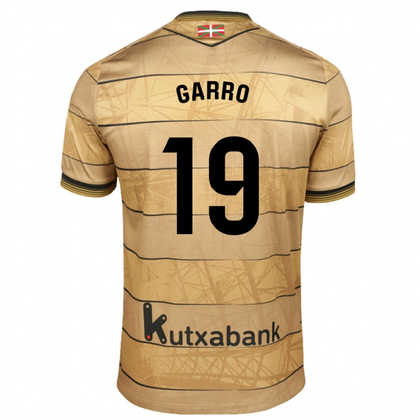 Danxen Kinder Jon Garro #19 Braun Auswärtstrikot Trikot 2024/25 T-Shirt Schweiz