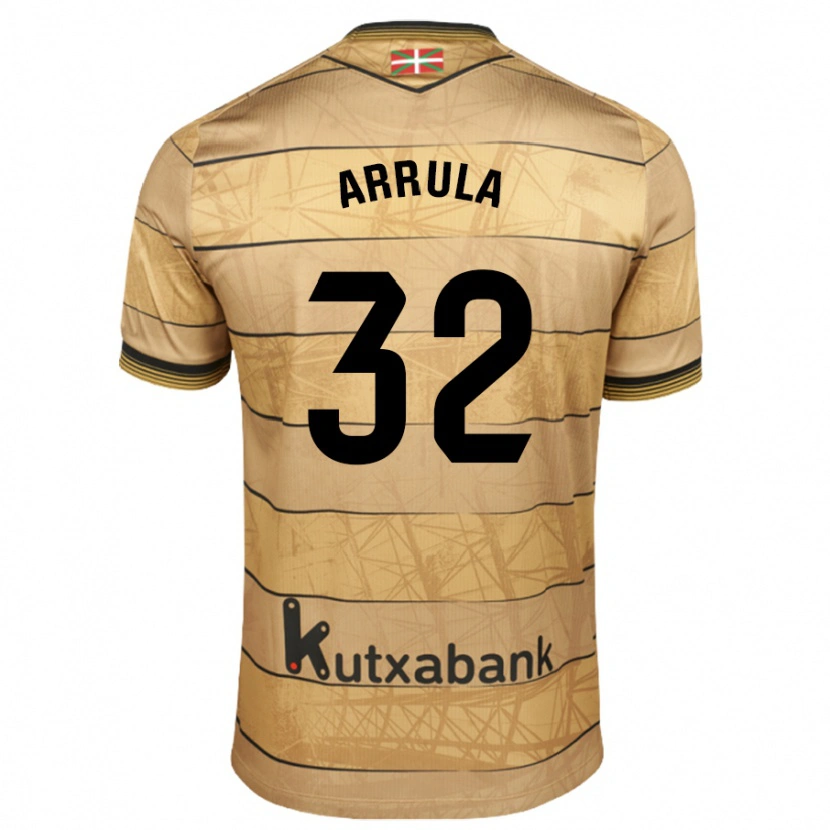 Danxen Kinder Julia Arrula #32 Braun Auswärtstrikot Trikot 2024/25 T-Shirt Schweiz