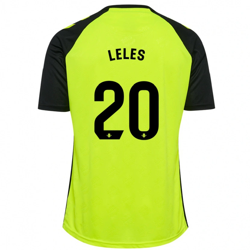 Danxen Kinder Leles #20 Fluoreszierendes Gelb Schwarz Auswärtstrikot Trikot 2024/25 T-Shirt Schweiz